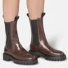 ANGIE CHELSEA - Stiefel - Dark Brown