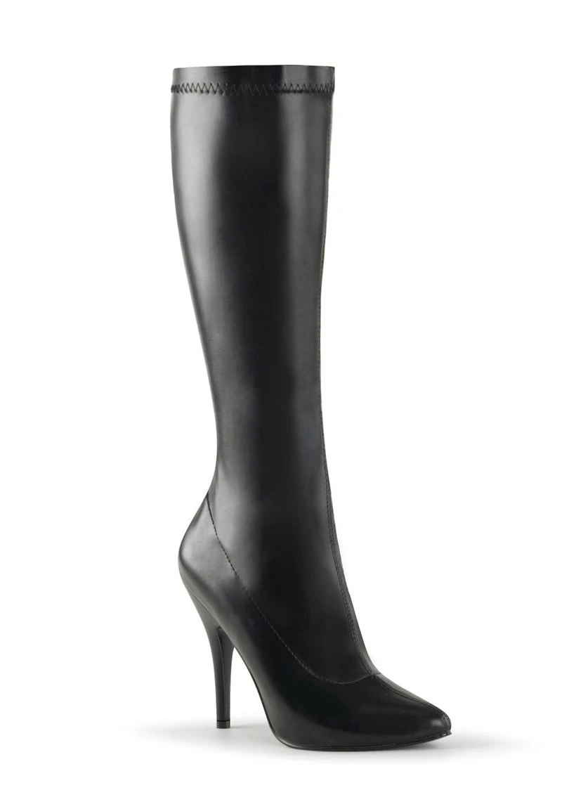 PLEASER SEDUCE - High Heel Stiefel - Schwarz 2 PLEASER SEDUCE - High Heel Stiefel - Schwarz – Bild 2