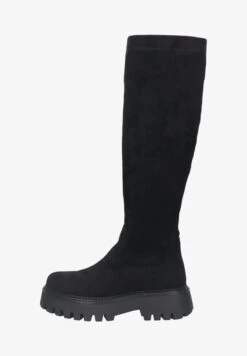 MIT HOHEM SCHAFT - Stiefel - Black