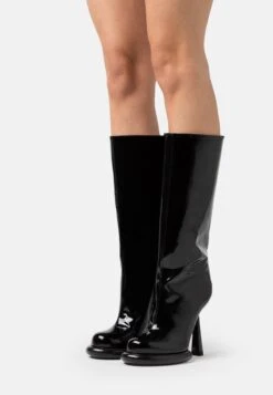 LOVE - High Heel Stiefel - Black