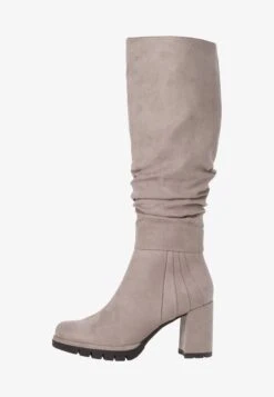 Marco Tozzi High Heel Stiefel - Taupe