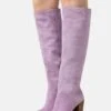 Bronx NEW-AMERICANA - High Heel Stiefel - Lilac