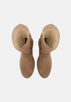 Pier One LEATHER WINTER BOOT - Stiefel - Taupe -Gerry Weber Verkäufe 6764689a7b054af99a293cad010b9f7b