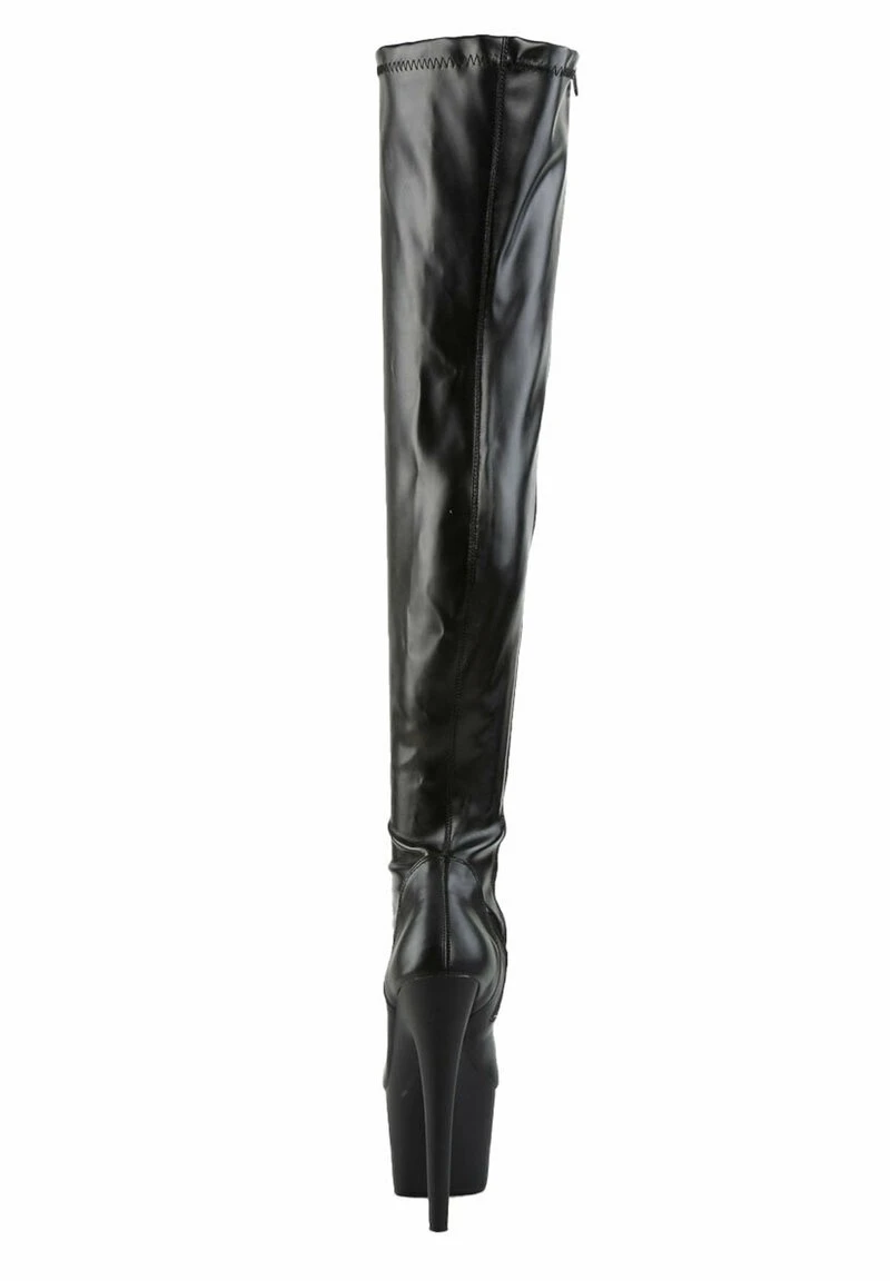 PLEASER High Heel Stiefel - Schwarz 3 PLEASER High Heel Stiefel - Schwarz – Bild 3