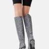 Buffalo VEGAN ZOE BOOT - High Heel Stiefel - Gun Glitter