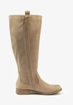 KNEE-HIGH FOR WIDE CALVES COLETTE - Stiefel - Lt Beige