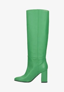 MIT ABSATZ UND HOHEM SCHAFT - Stiefel - Green
