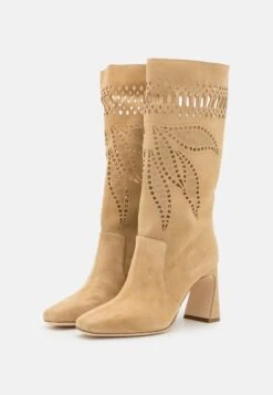 Alberta Ferretti FRAMING AND CLIMBING LEAVES - High Heel Stiefel - Beige -Gerry Weber Verkäufe af8b01cc561445fc97eb56281d677844