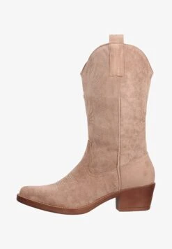 STIEFEL - Cowboy-/Bikerboot - Natur