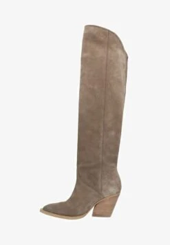 High Heel Stiefel - Taupe