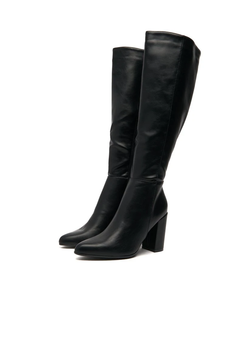 DELTA KNEE - High Heel Stiefel - Black 2 DELTA KNEE - High Heel Stiefel - Black – Bild 2
